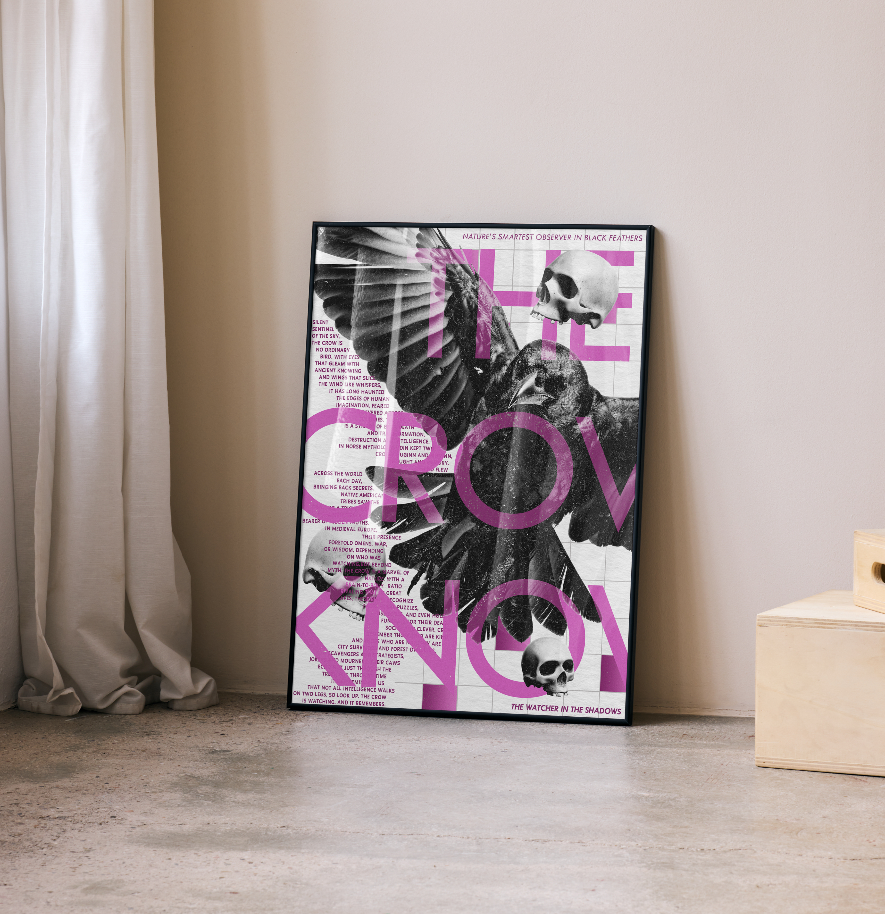 Elevate your space with AmbersCreations' Dark & Dramatic Collection. This art set transforms any wall, revealing the powerful impact of high-contrast art with deep, moody prints. A modern way to add personality and enduring drama to your home.