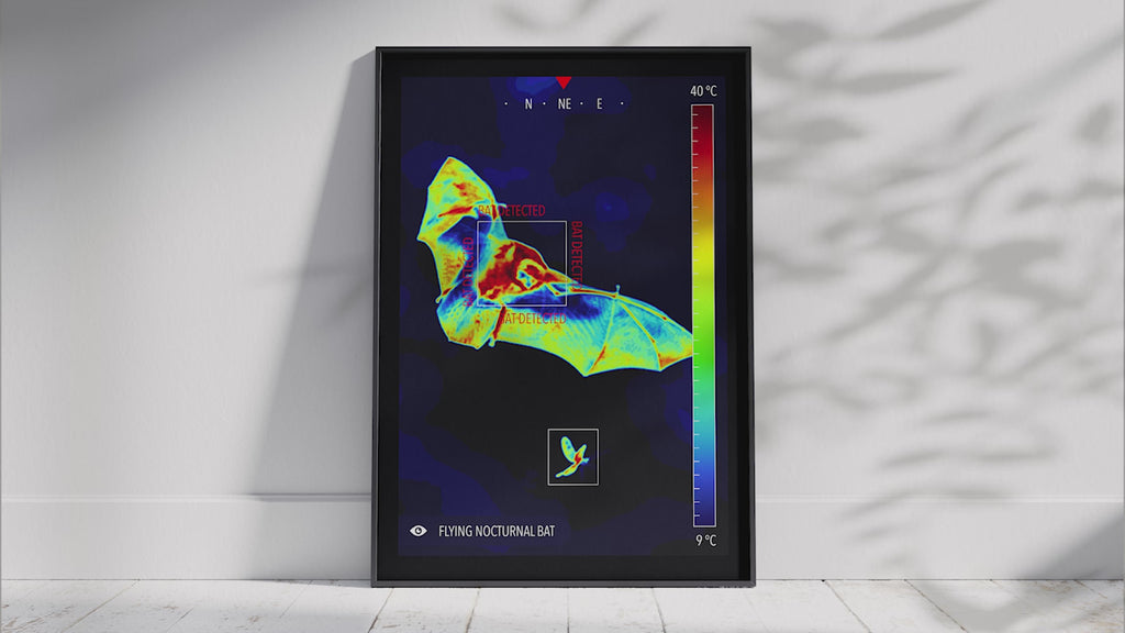 Elevate your space with AmbersCreations' Infrared Animal Collection. This art set transforms any wall, revealing nature's unseen energy with stunning thermal prints of wildlife. A modern way to add personality and enduring beauty to your home.