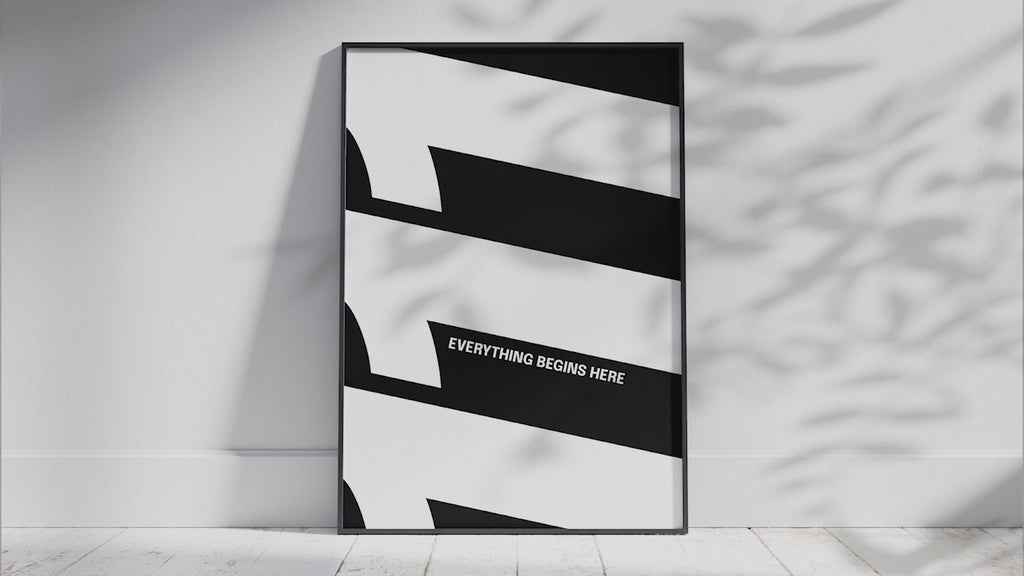 Elevate your space with the Angel Number Collection. This art set features nine unique, black-and-white abstract posters (111-999), turning any wall into a gallery of spiritual affirmations and modern, minimalist decor.